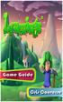 Lemmings Game Guide. 3rd edition Text by Cris Converse. eisbn Published by