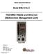 Model MMU-516L-E. TS2 MMU RS232 and Ethernet (Malfunction Management Unit)