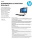 HP EliteOne 800 G inch Touch All -in-one PC
