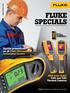FLUKE. Special promotions on all Fluke Multifunction Installation Testers. NEW from Fluke! Ti90 and Ti95 Thermal Cameras