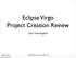 Eclipse Virgo Project Creation Review