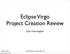Eclipse Virgo Project Creation Review