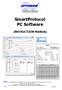 SmartProtocol PC Software INSTRUCTION MANUAL