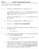 MAT 124 Solutions Sample Questions for Exam 2