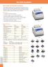Dry Bath Incubator. MK-10/MK-20 Dry Bath Incubator. Features: Specification: Block for MK-10 / MK-20