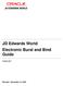 JD Edwards World Electronic Burst and Bind Guide. Version A9.1