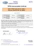 TETRA Interoperability Certificate