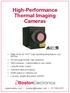 High-Performance Thermal Imaging Cameras