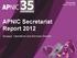 APNIC Secretariat Report Sanjaya, Operations and Services Director