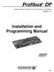 Profibus DP. Installation and Programming Manual. Version 1.0. Indicator Interface Indicator Interface for IQ plus 510 and IQ plus 710 Indicators
