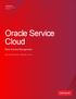 Oracle Service Cloud. Data Volume Management