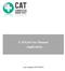 CAT4.14 User Manual -Application-