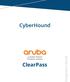 ClearPass and CyberHound Integration. CyberHound. Integration Guide. ClearPass. ClearPass and CyberHound Integration 1