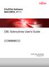 CBL Subroutines User's Guide
