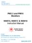 PM2.5 and PM10 Monitors , & Instruction Manual