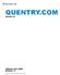 QUENTRY.COM. Version 2.0. Software User Guide Revision 1.7. Copyright 2017, Brainlab AG Germany. All rights reserved.