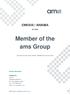 Member of the ams Group
