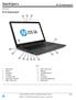 QuickSpecs. HP 255 G6 Notebook PC. Overview. HP 255 G6 Notebook PC. Front