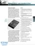Ethernet /RS232 1-axis Controller & Drive CDS Product Description. Features