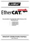 EtherCAT CiA402 Profile Interface User Manual