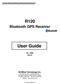R120. Bluetooth GPS Receiver. User Guide. 02., 2008 Rev.A