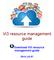 Vi3 resource management guide