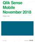 Qlik Sense Mobile November 2018