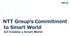 NTT Group s Commitment to Smart World. IoT Enables a Smart World