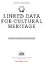 LINKED DATA FOR CULTURAL HERITAGE