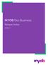 MYOB Exo Business. Release Notes