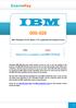 IBM WebSphere ILOG JRules V7.0, Application Development Exam.
