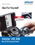 Inspection Camera. The Measure of Technology. See For Yourself. with DIGITAL MEMORY. Wohler VIS 340. Pan & Tilt Camera Head