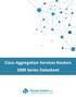 Cisco Aggregation Services Routers 1000 Series Datasheet