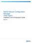 NetIQ Secure Configuration Manager UNIX Agent Installation and Configuration Guide. March 2014