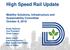 High Speed Rail Update