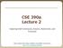 CSE 390a Lecture 2. Exploring Shell Commands, Streams, Redirection, and Processes