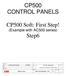 CP500 CONTROL PANELS