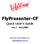 FlyPresenter-CF Quick User s Guide ver.1 Oct,2002