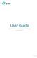 User Guide. AC1350 Wireless Dual Band 4G LTE Router Archer MR400 REV
