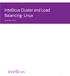 Intellicus Cluster and Load Balancing- Linux. Version: 18.1