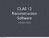 CLAS 12 Reconstruction Software