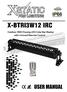 High Power Outdoor Bar Washer, 12 RGB 3Watt LED Fixture User Manual