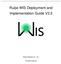 Ruijie WIS Deployment and Implementation Guide V3.2