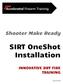 Shooter Make Ready. SIRT OneShot Installation INNOVATIVE DRY FIRE