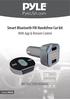 Smart Bluetooth FM Handsfree Car kit