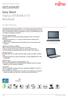 Data Sheet Fujitsu LIFEBOOK E751 Notebook