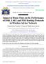 Impact of Pause Time on the Performance of DSR, LAR1 and FSR Routing Protocols in Wireless Ad hoc Network