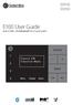 E100 User Guide. Built-in DAB+, FM & Bluetooth Hi-Fi sound system SE0120 SE0150