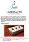 LACERTA FBC. Universal Flatbox Controller for stand alone or computer use.