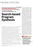Search-based Program Synthesis